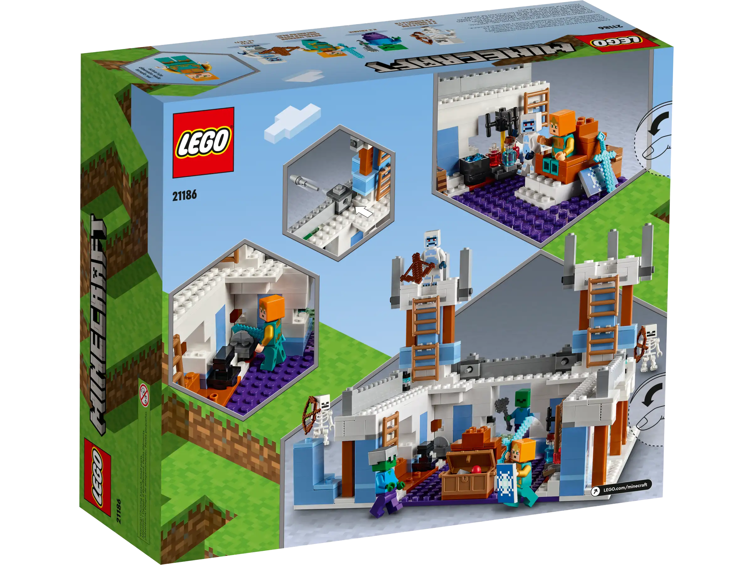 LEGO Minecraft 21186 The Ice Castle