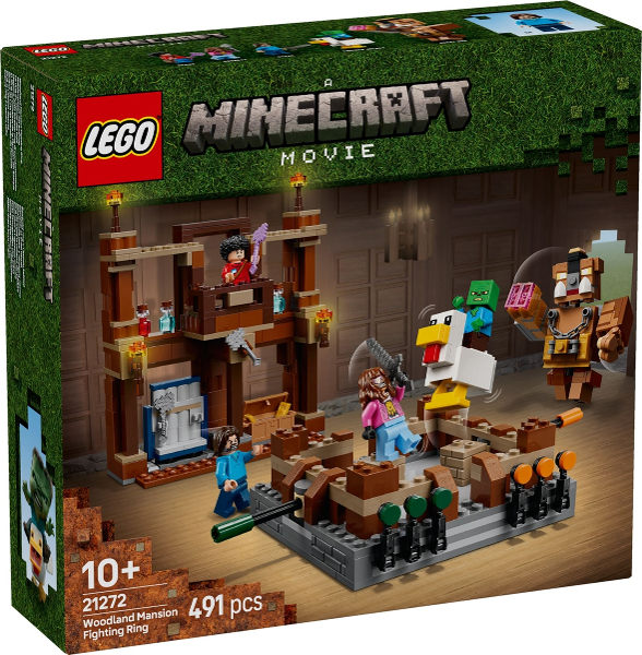 LEGO A Minecraft Movie 21272 Woodland Mansion Fighting Ring