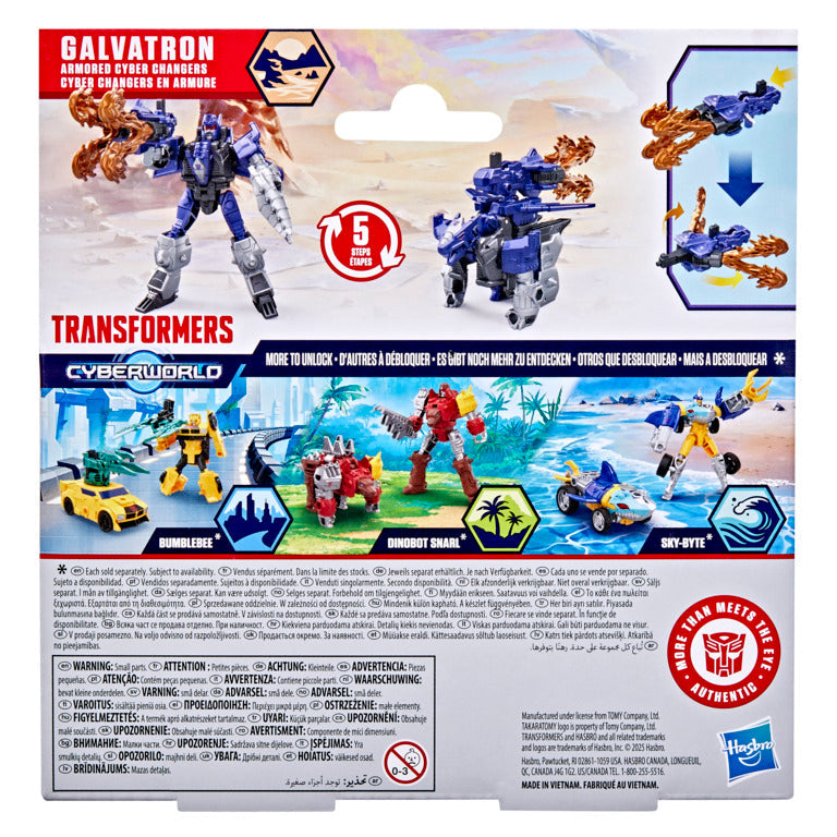 Cyberworld Armored Cyber Change - Galvatron