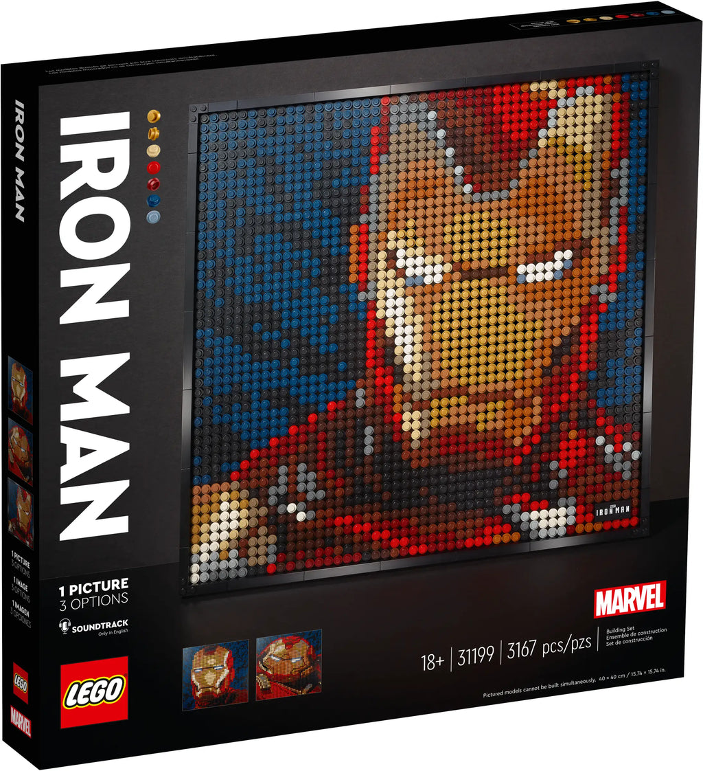 LEGO Art: Marvel 31199 Iron Man