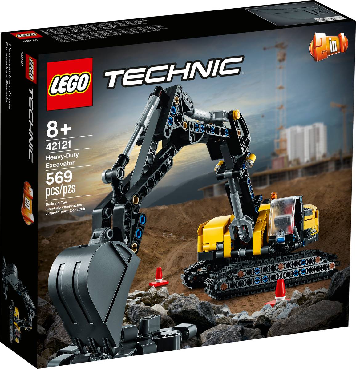 LEGO Technic 42121 Heavy-Duty Excavator
