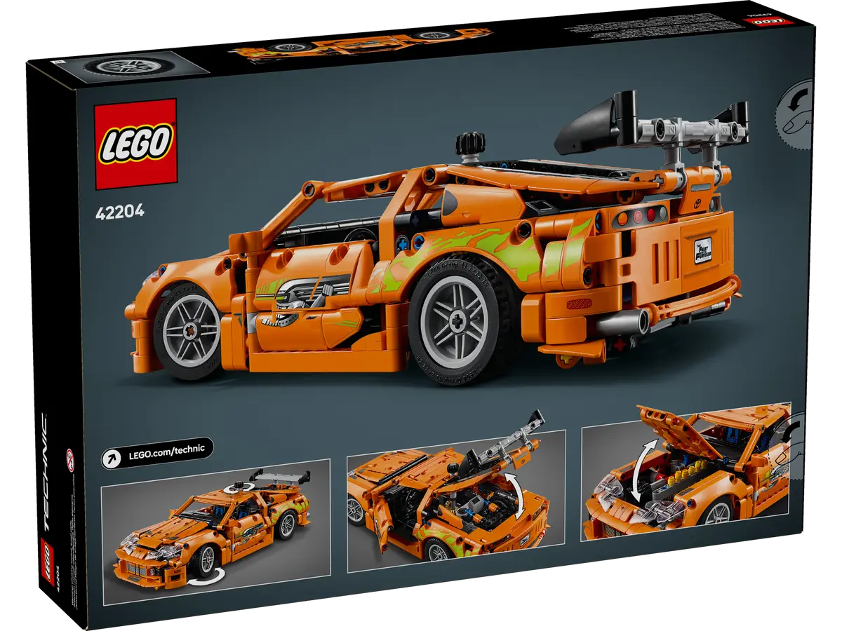 LEGO Technic 42204 Fast and Furious Toyota Supra MK4