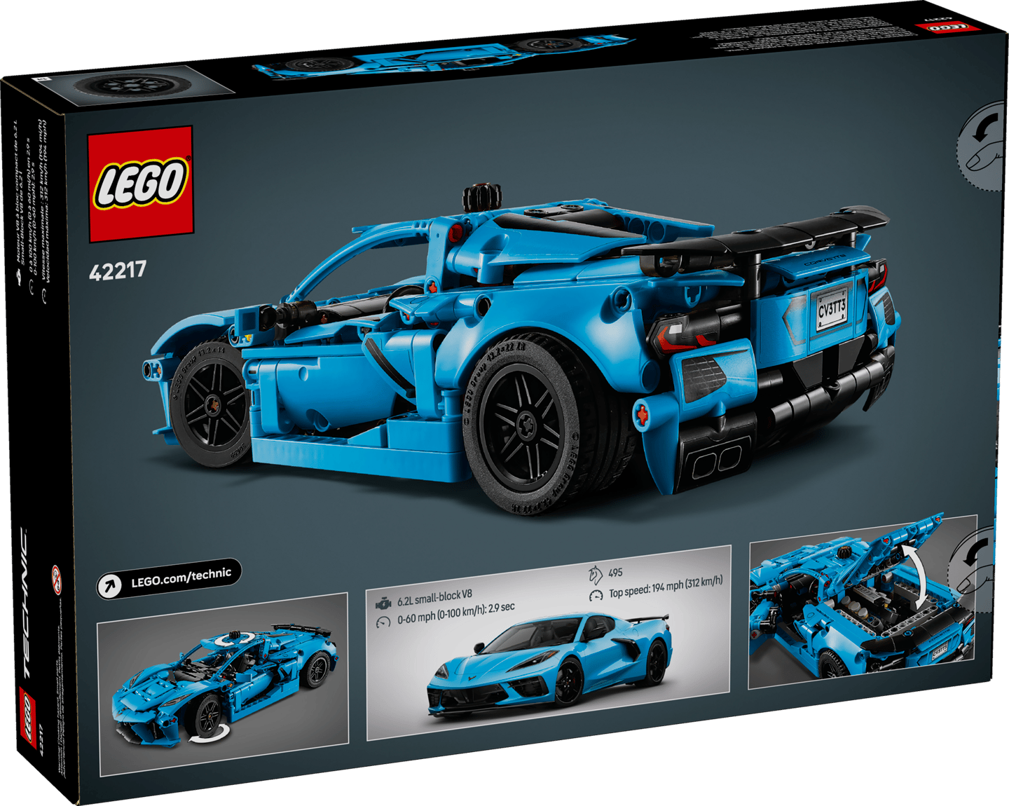 LEGO Technic 42217 Chevrolet Corvette Stingray