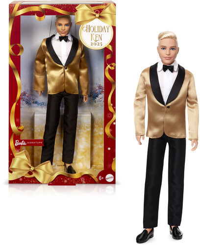 Barbie Holiday Ken Doll 2025, Blonde