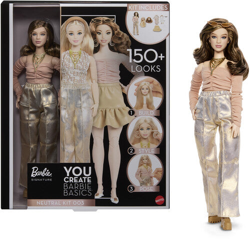 Barbie Signature You Create Barbie Basics Neutral Kit 003