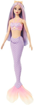 Barbie Mermaid Doll With Lilac Hair, Purple Tail & Headband Accessory