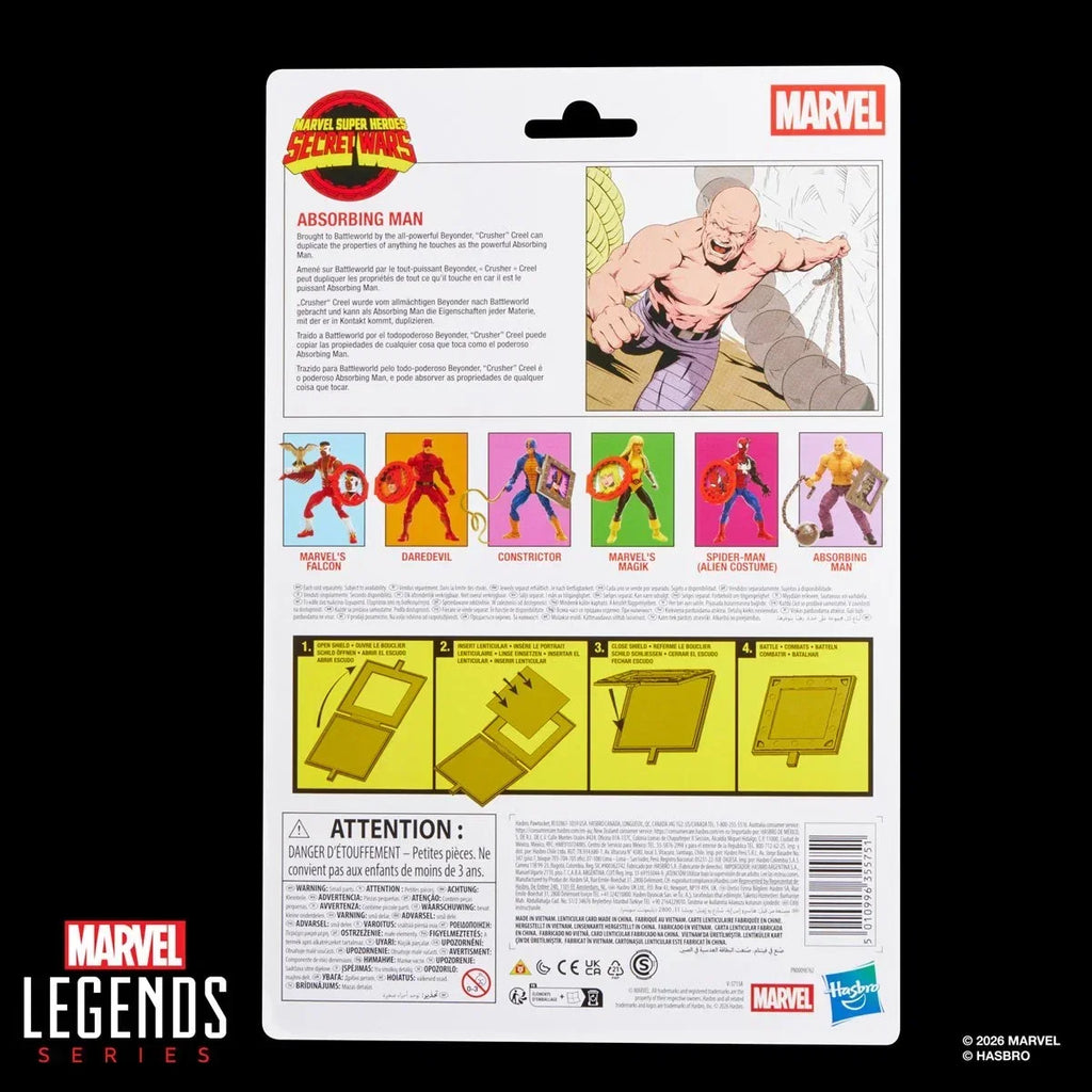 Secret Wars Marvel Legends Series Absorbing Man 6-Inch Action Figure