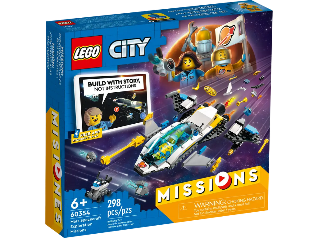 LEGO City 60354 Mars Spacecraft Exploration Missions