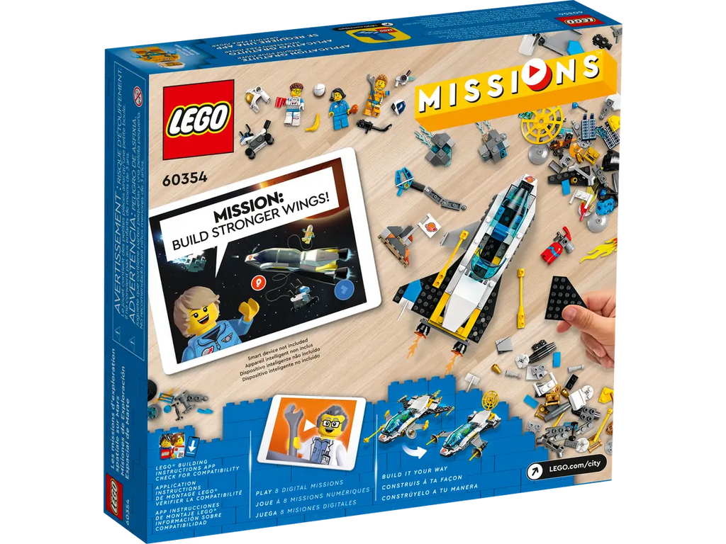 LEGO City 60354 Mars Spacecraft Exploration Missions