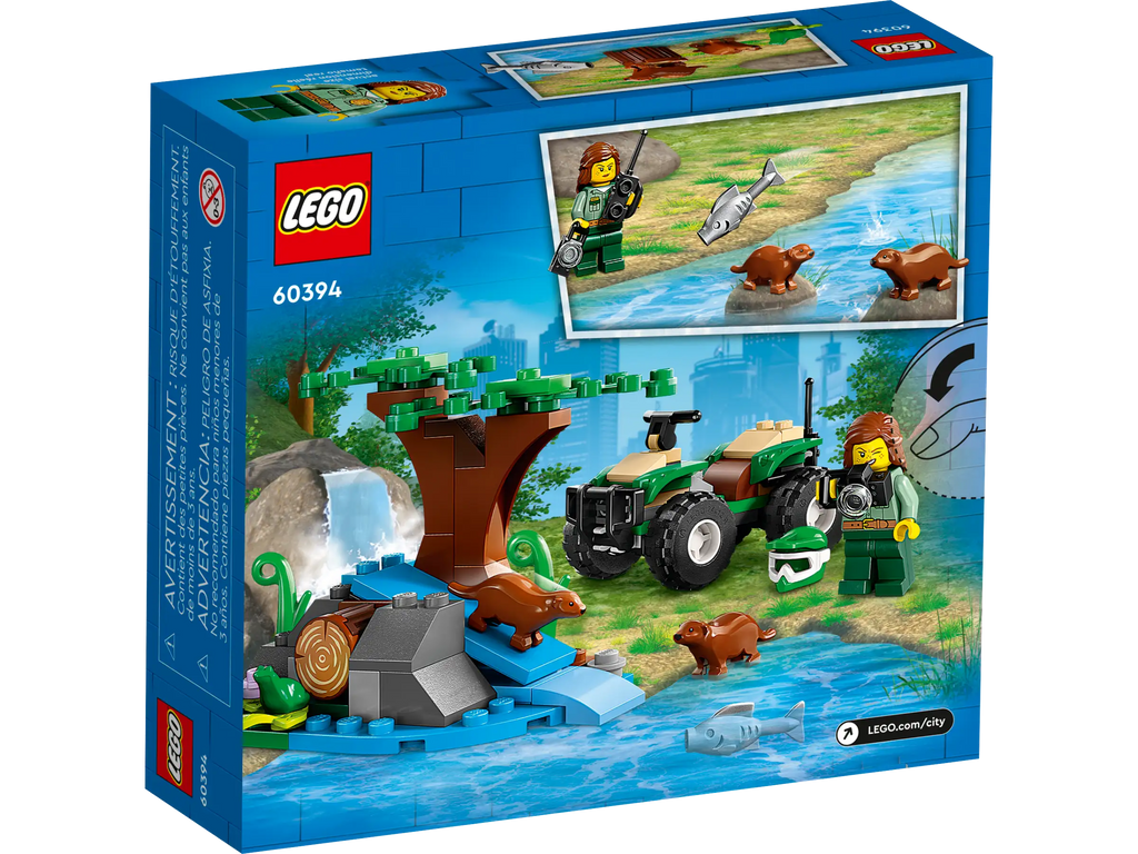 LEGO City 60394 ATV and Otter Habitat