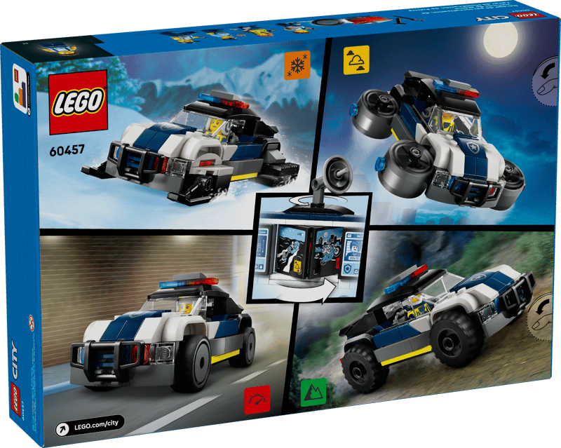 LEGO City 60457 Custom Police Car Garage