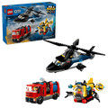 LEGO City 60462 Helicopter, Fire Truck & Submarine Remix
