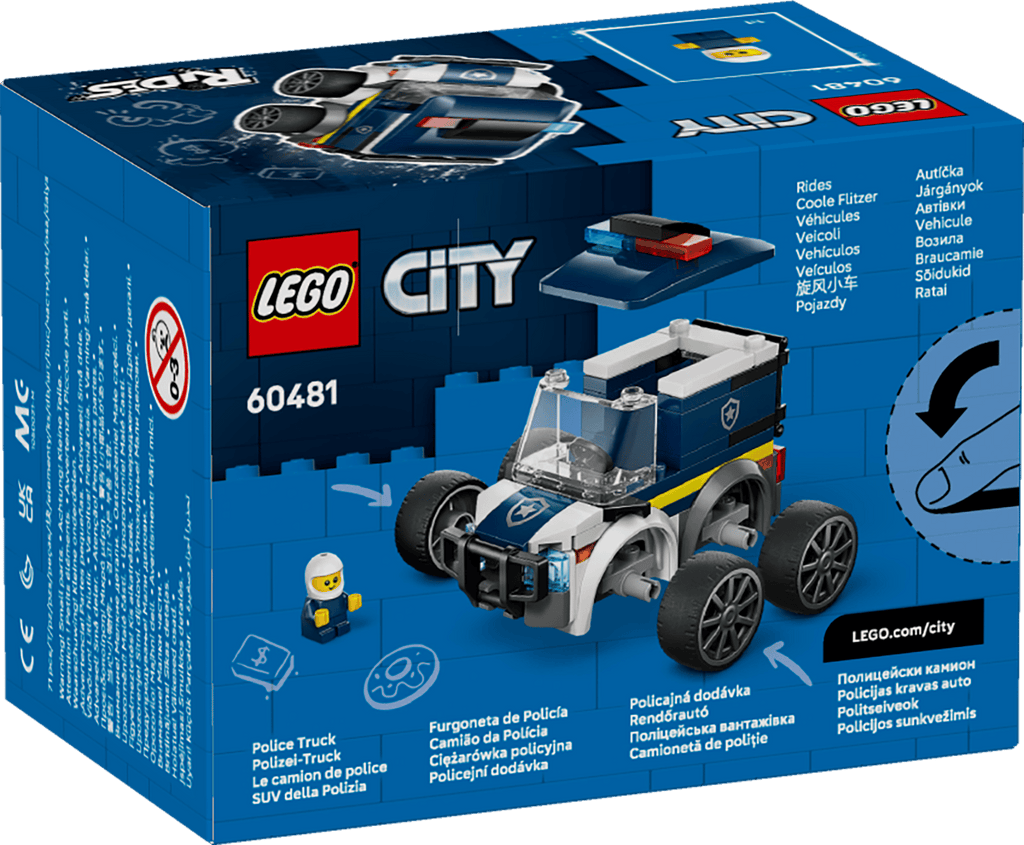 LEGO City 60481 Police Truck