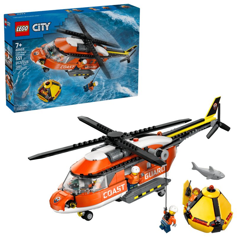 LEGO City 60503 Coast Guard Helicopter