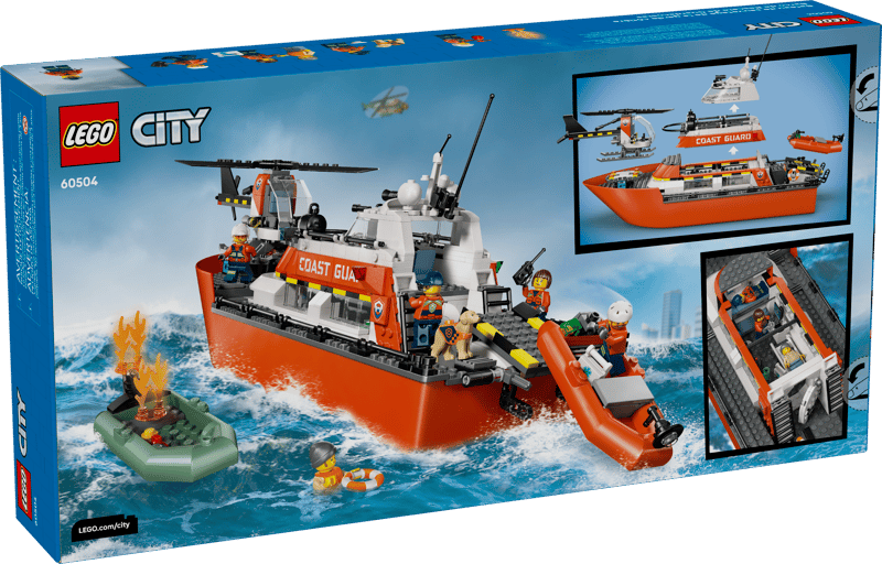 LEGO City 60504 Coast Guard Rescue Boat