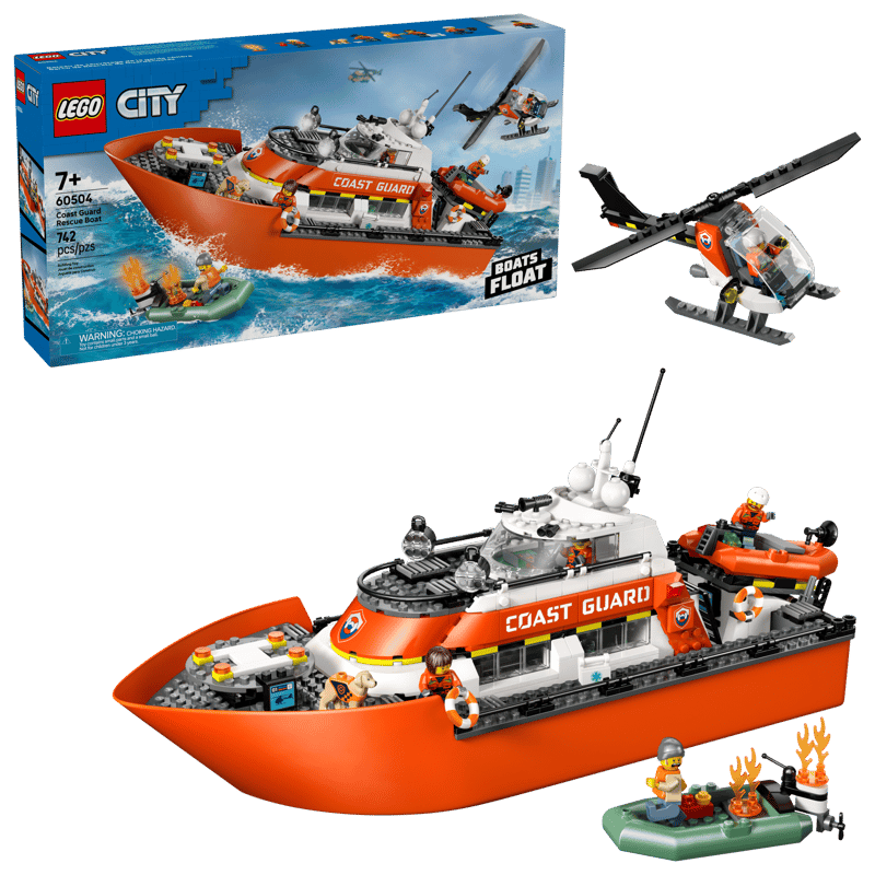 LEGO City 60504 Coast Guard Rescue Boat