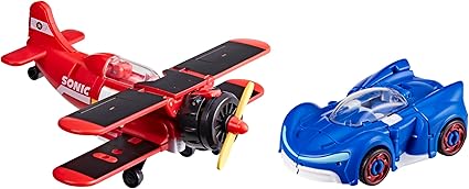 Transformers Collaborative Sonic the Hedgehog Wingtail and Blue Booster