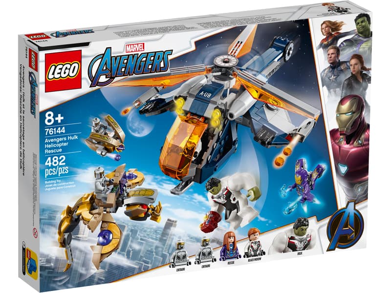 LEGO Marvel 76144 Avengers Hulk Helicopter Rescue