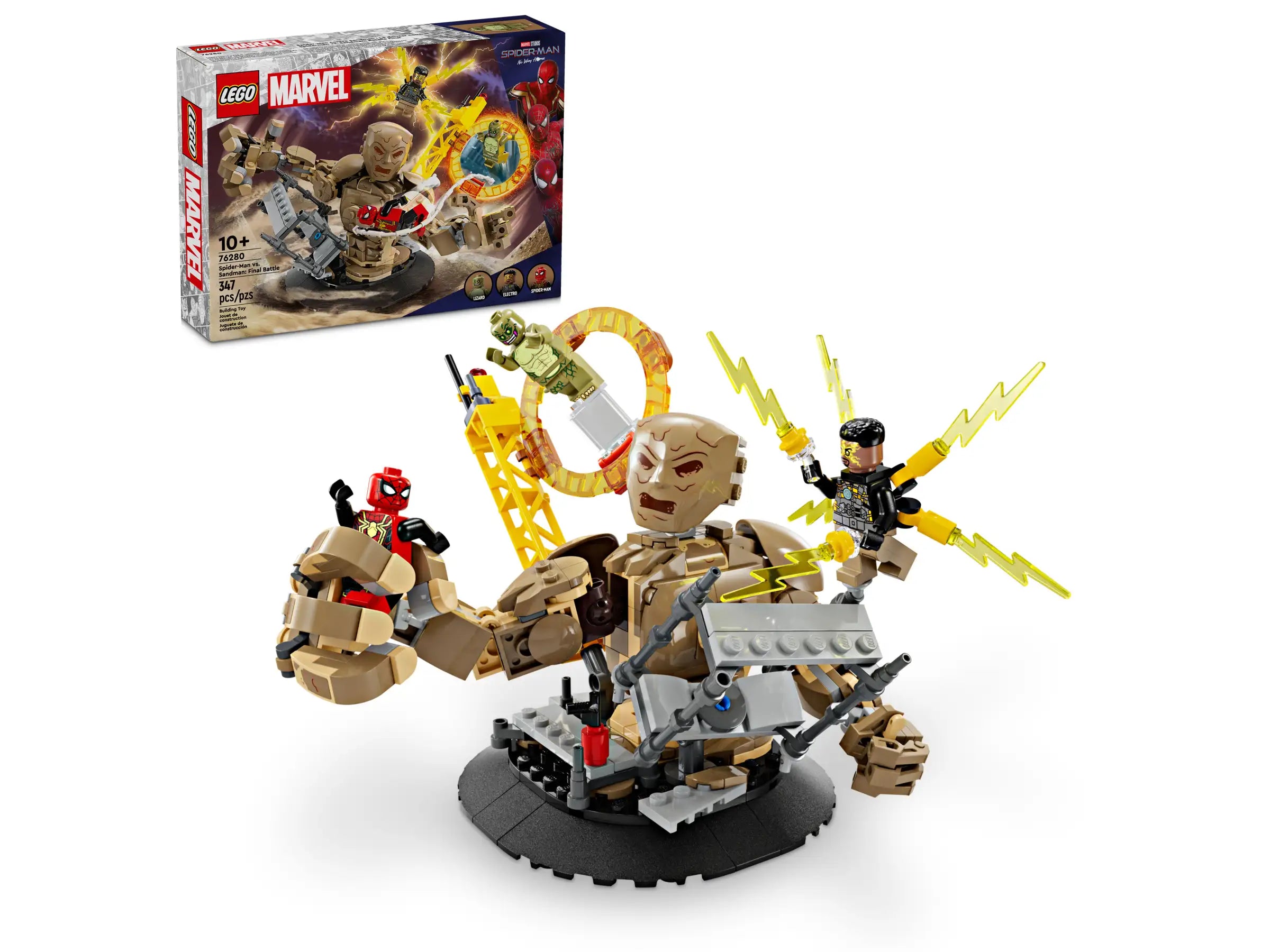 LEGO Marvel 76280 Spider-Man vs. Sandman: Final Battle