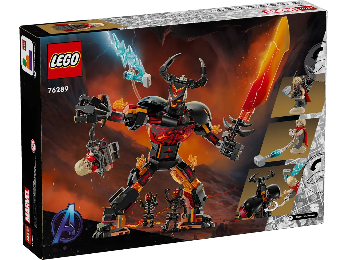 LEGO Marvel 76289 Thor vs. Surtur Construction Figure
