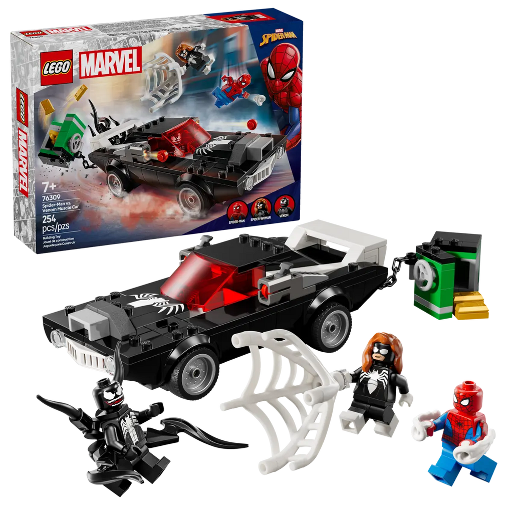 LEGO Marvel 76309 Spider-Man vs. Venom Muscle Car