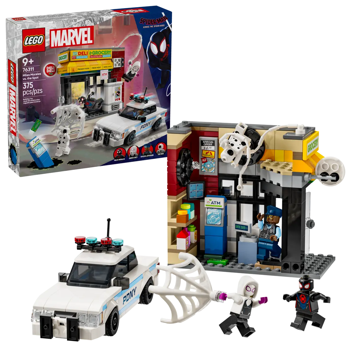 LEGO Marvel 76311 Spider-Verse: Miles Morales vs. The Spot