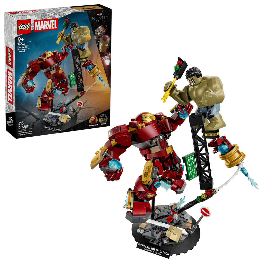 LEGO Marvel 76343 Epic Battle: Hulkbuster vs. The Hulk