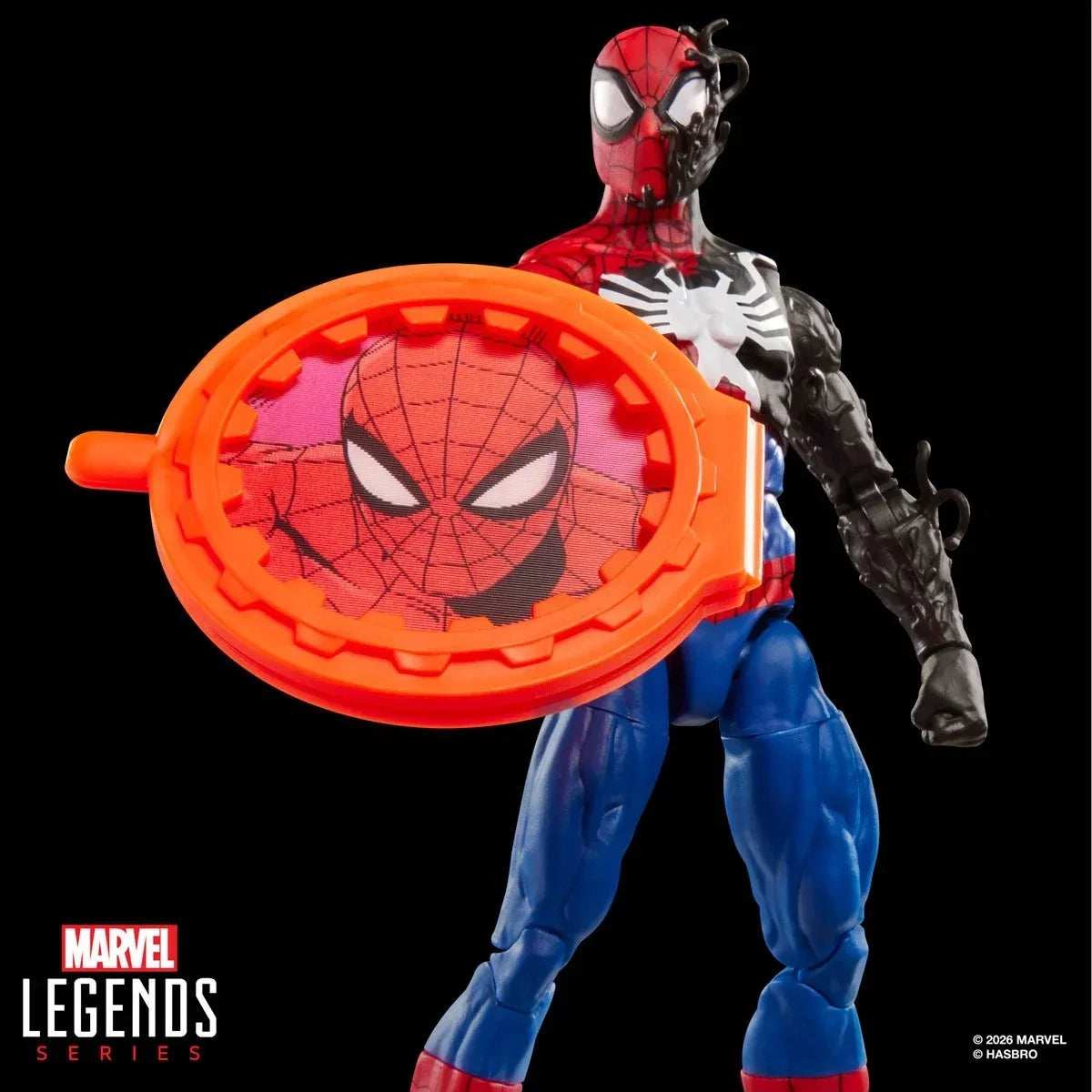 Secret Wars Marvel Legends Series Spider-Man (Alien Costume) 6-Inch Action Figure
