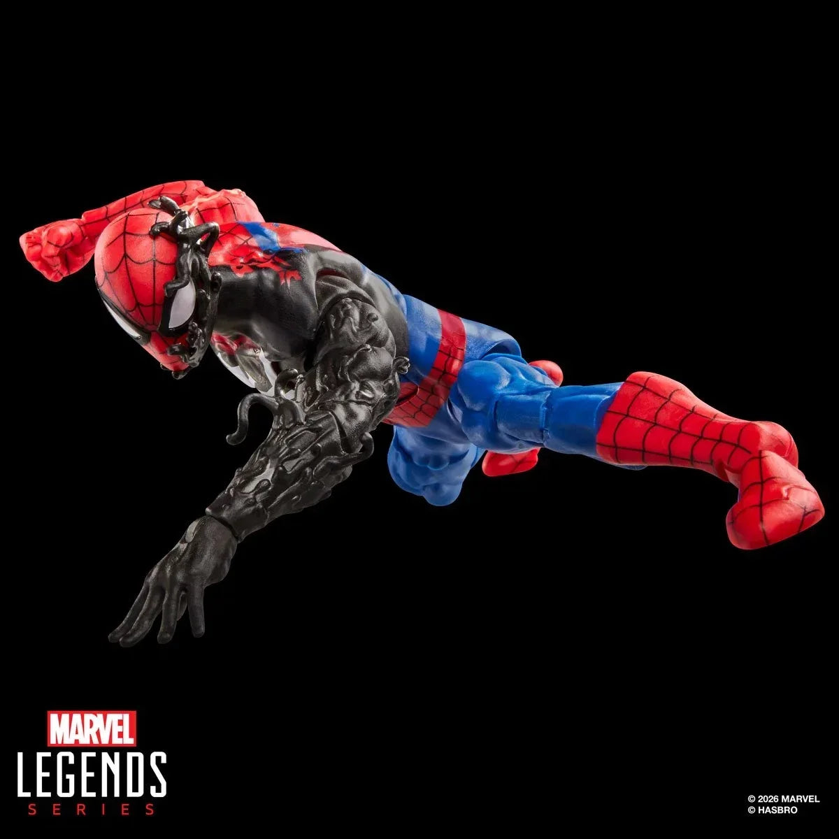 Secret Wars Marvel Legends Series Spider-Man (Alien Costume) 6-Inch Action Figure