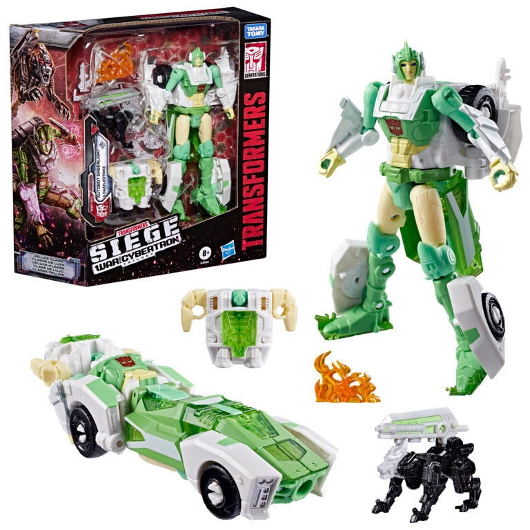 Transformers War for Cybertron: Siege Deluxe Class Autobot Greenlight