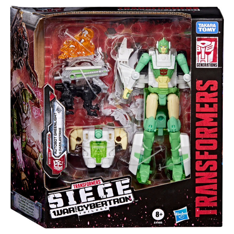 Transformers War for Cybertron: Siege Deluxe Class Autobot Greenlight
