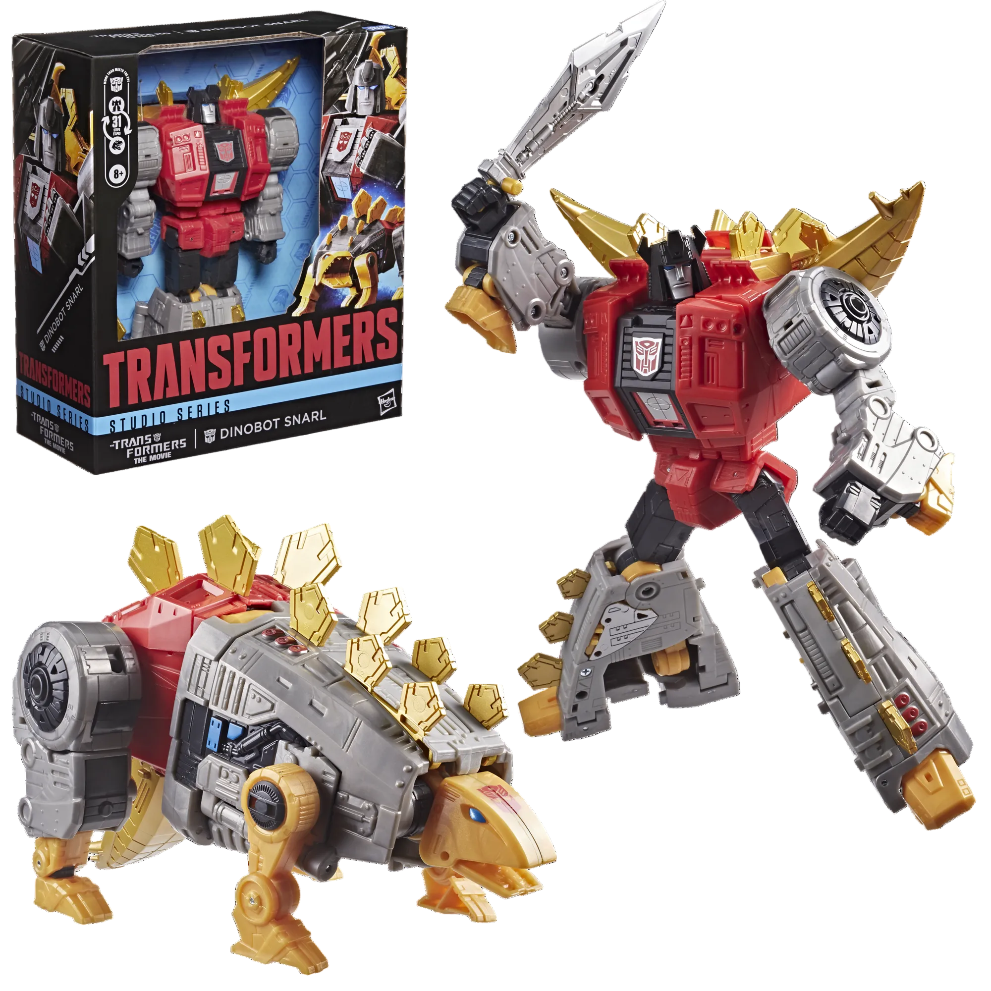 Transformers Studio Series The Transformers: The Movie Dinobot Snarl