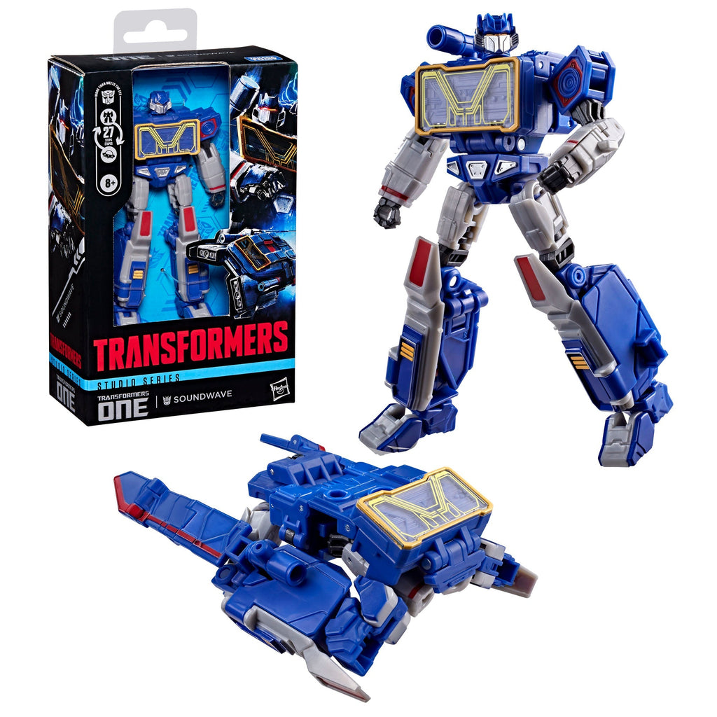 Transformers ONE Studio Series Deluxe Class Soundwave Figure