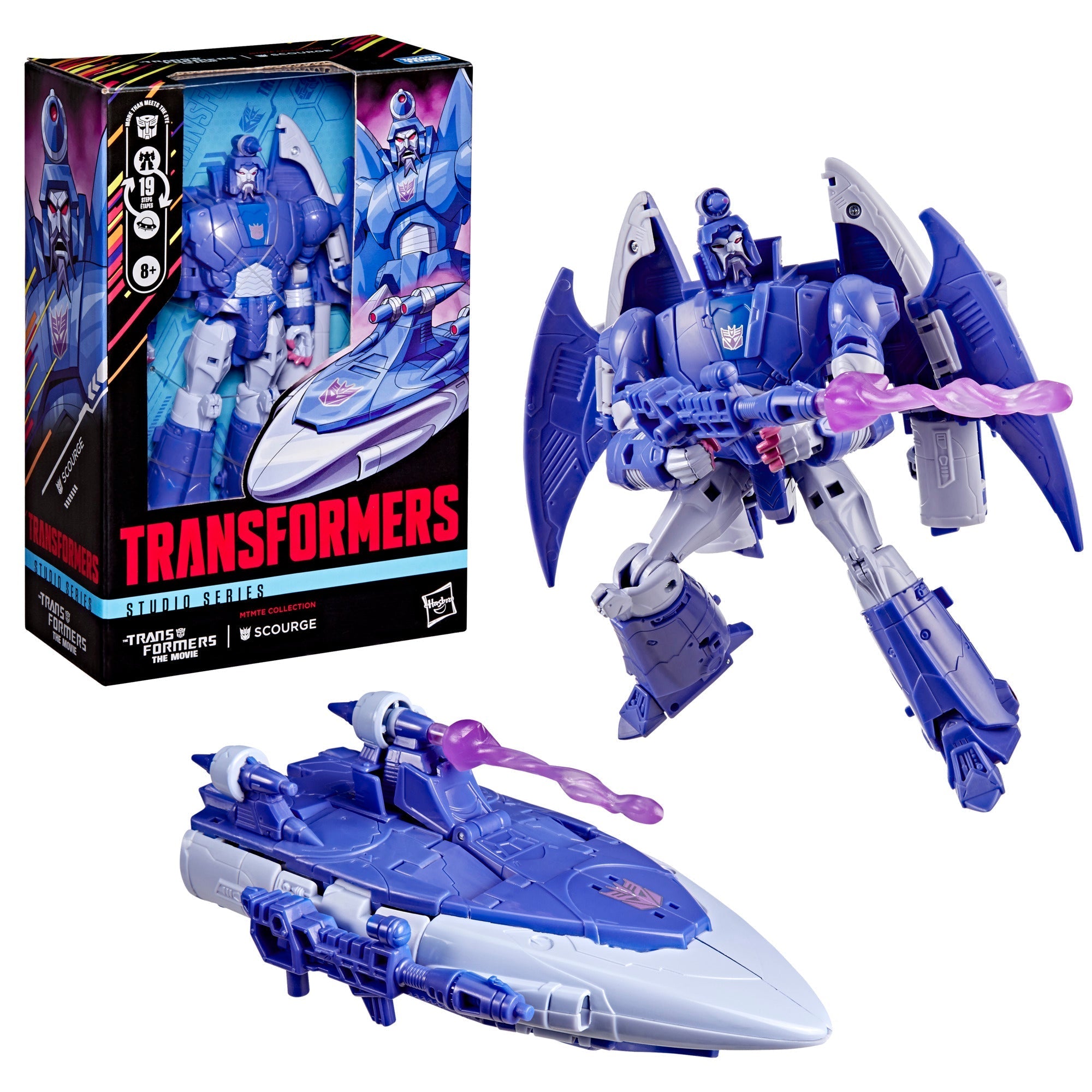 Transformers Studio Series MTMTE Collection The Transformers: The Movie Voyager Class Scourge