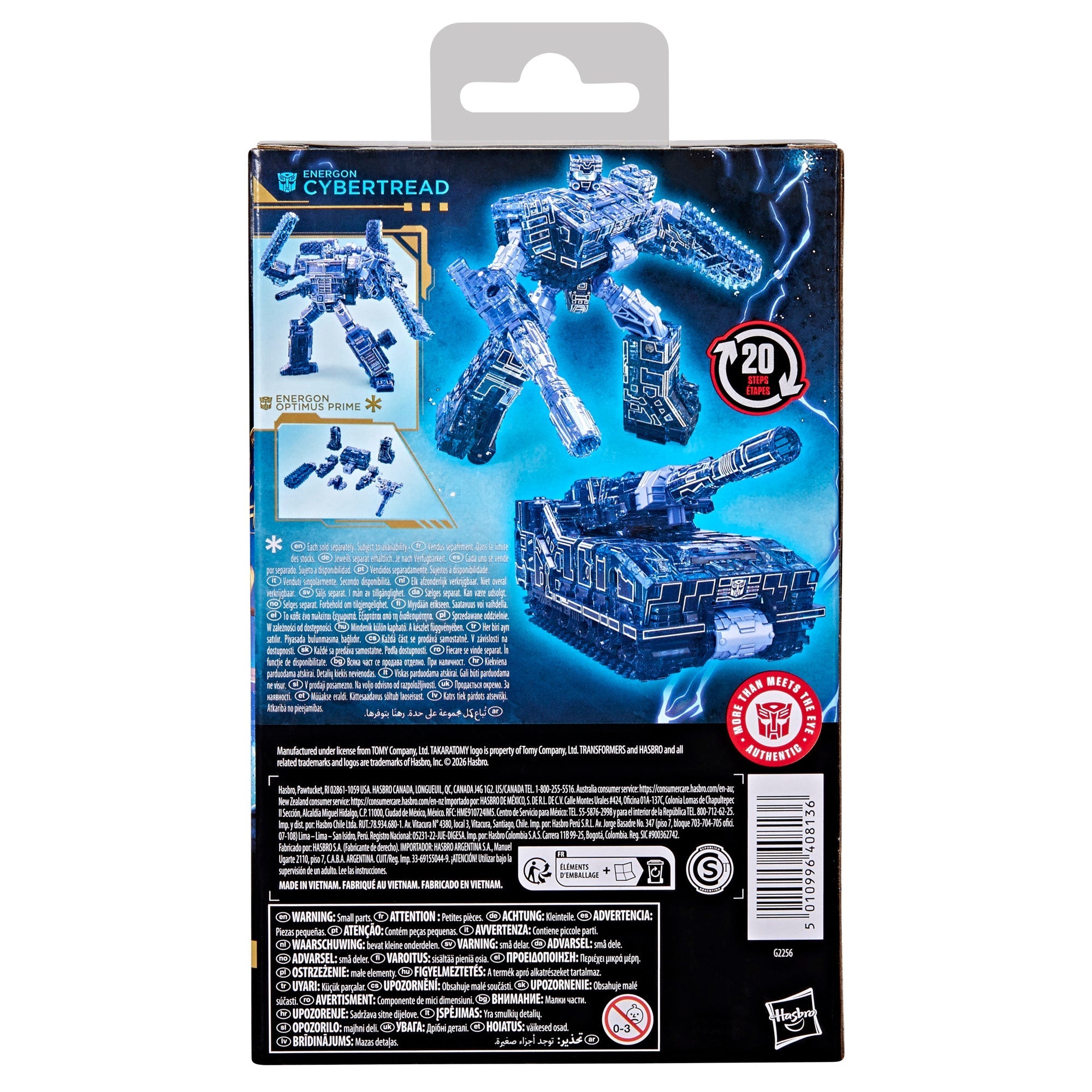 Transformers Age of the Primes Energon Cybertread Deluxe Class Action Figure