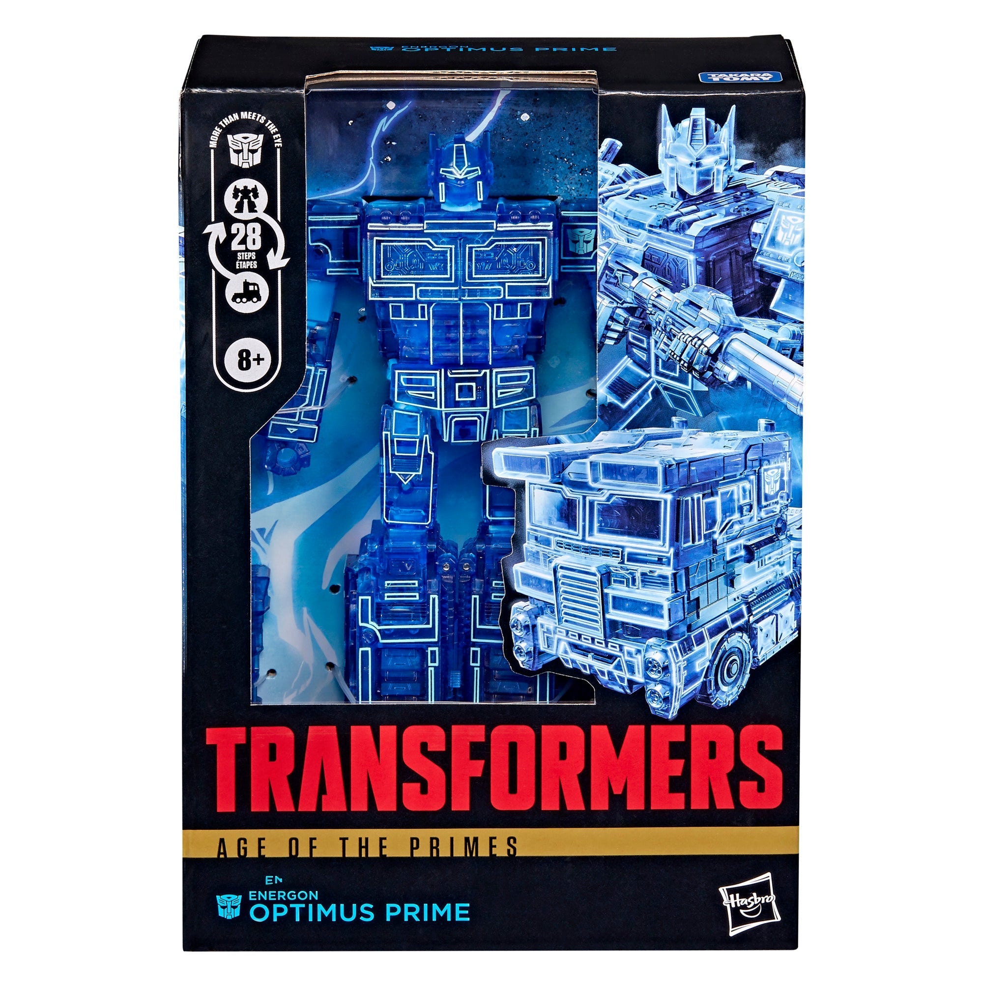Transformers Age of the Primes Energon Optimus Prime Voyager Class Action Figure