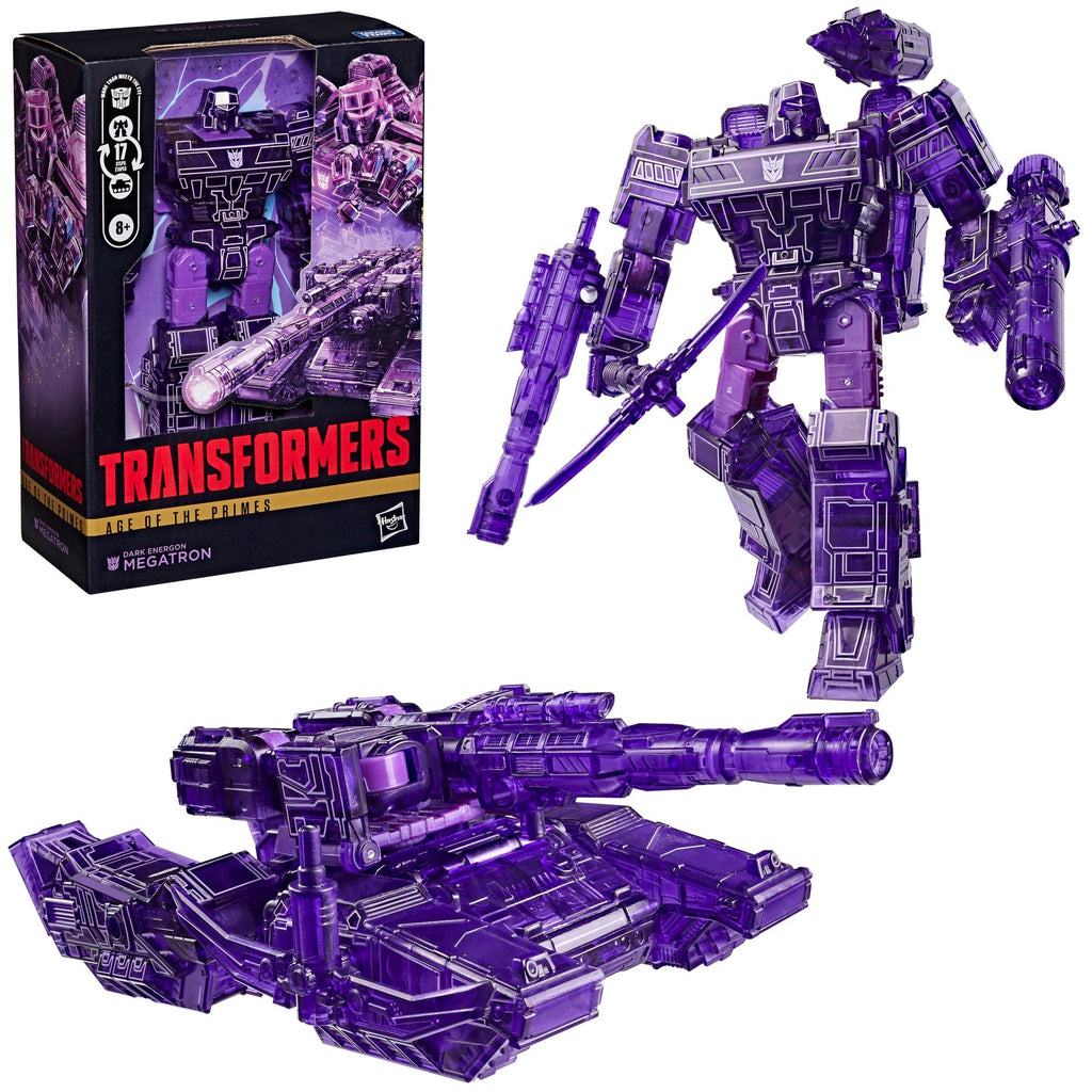 Transformers Age of the Primes Dark Energon Megatron Voyager Class Action Figure