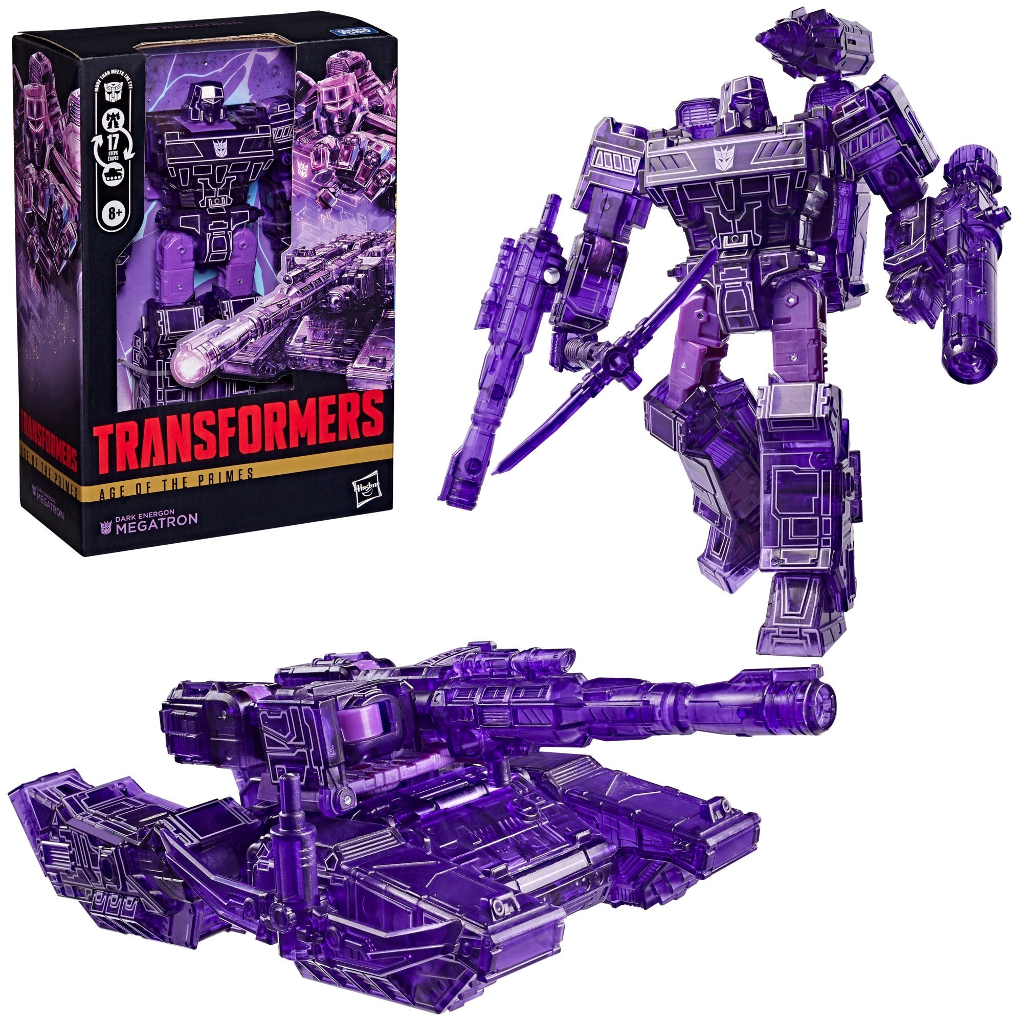 Transformers Age of the Primes Dark Energon Megatron Voyager Class Action Figure
