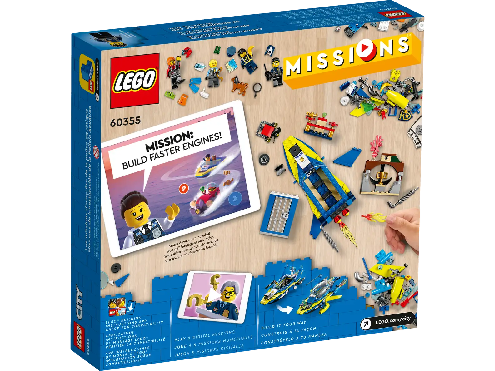 LEGO City 60355 Water Police Detective Missions
