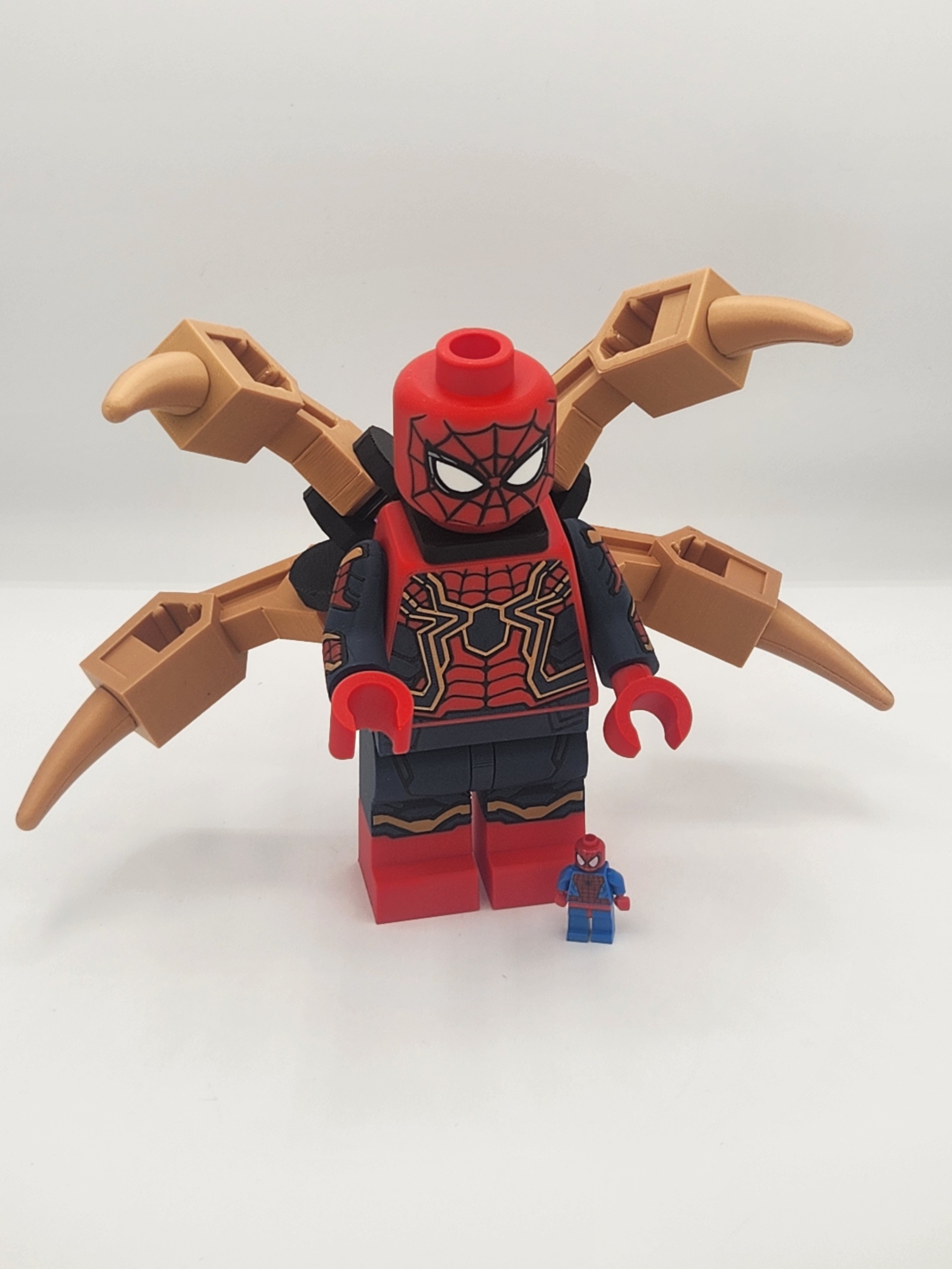 Metal Spider - Custom 3D Printed Megafig