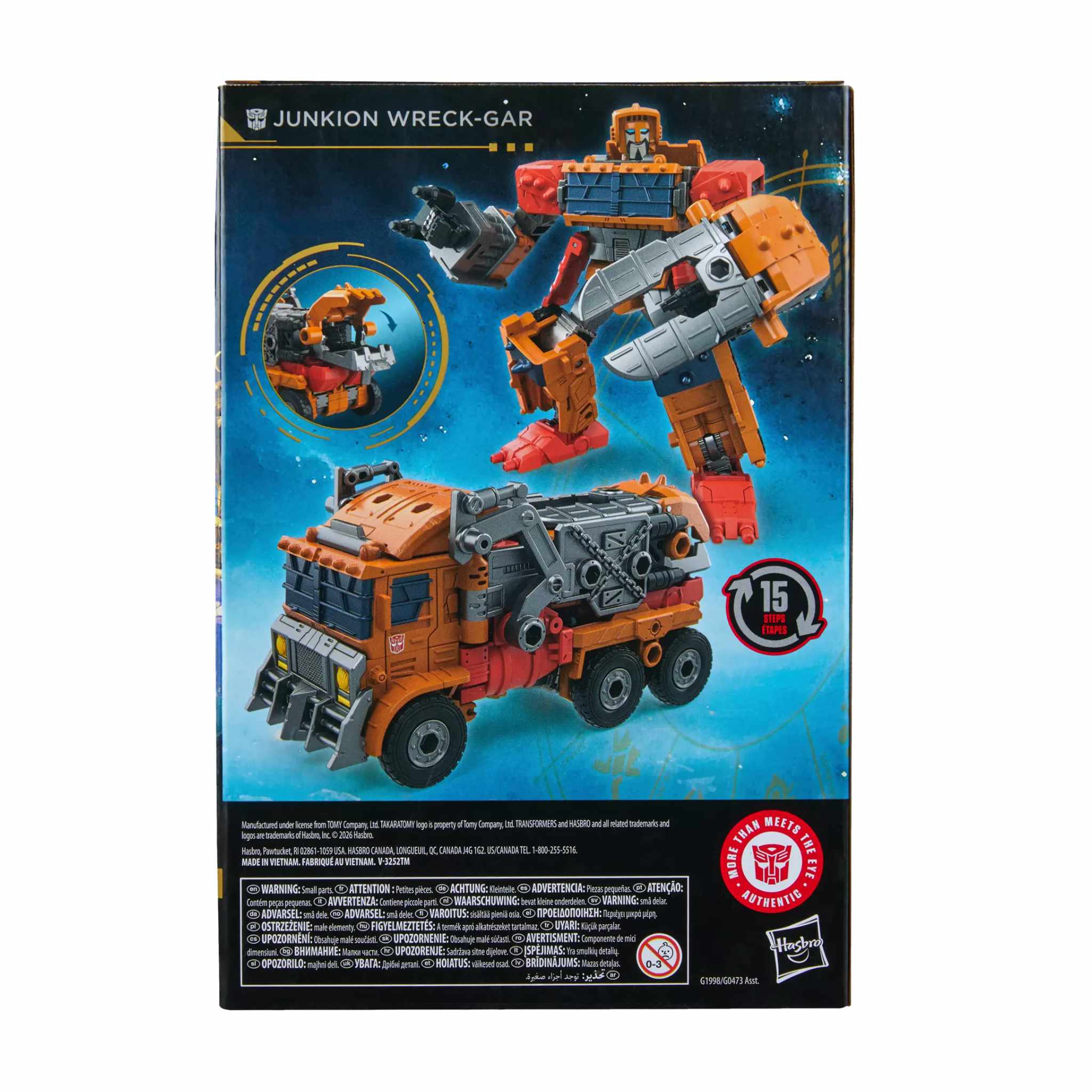 Transformers Age of the Primes Voyager Class Junkion Wreck-Gar