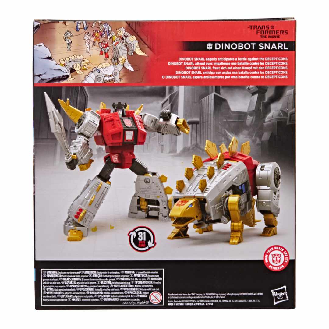 Transformers Studio Series The Transformers: The Movie Dinobot Snarl