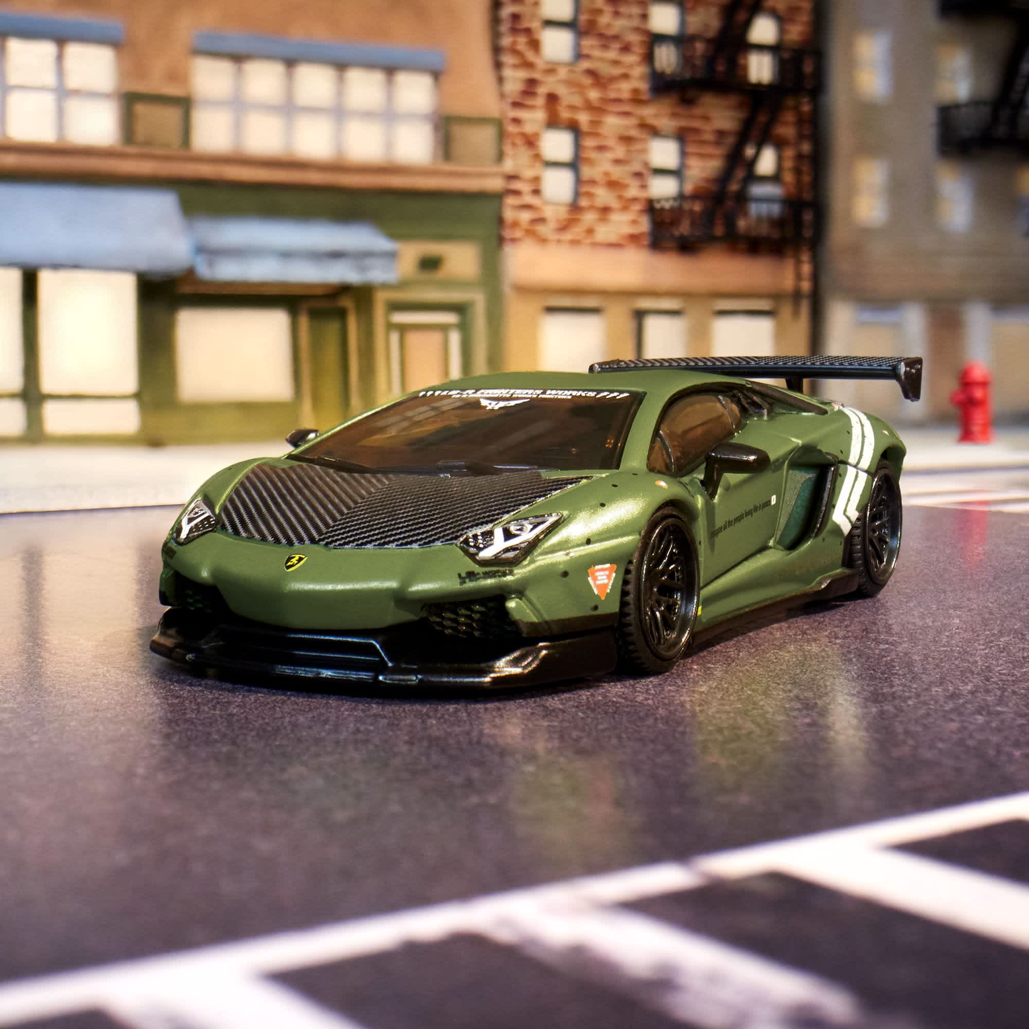 HWJNF04 Hot Wheels Elite 64 LBWK Lamborghini Aventador LP 700-4