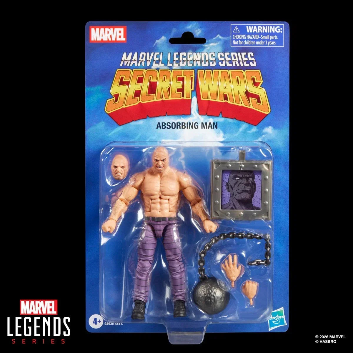 Secret Wars Marvel Legends Series Absorbing Man 6-Inch Action Figure
