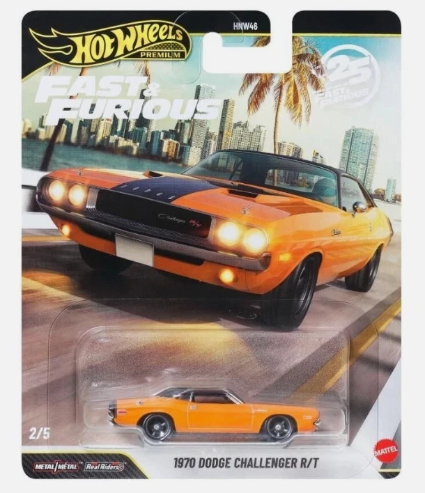 HWJHW64 Hotwheel F&F1970 Dodge Challenger R/T