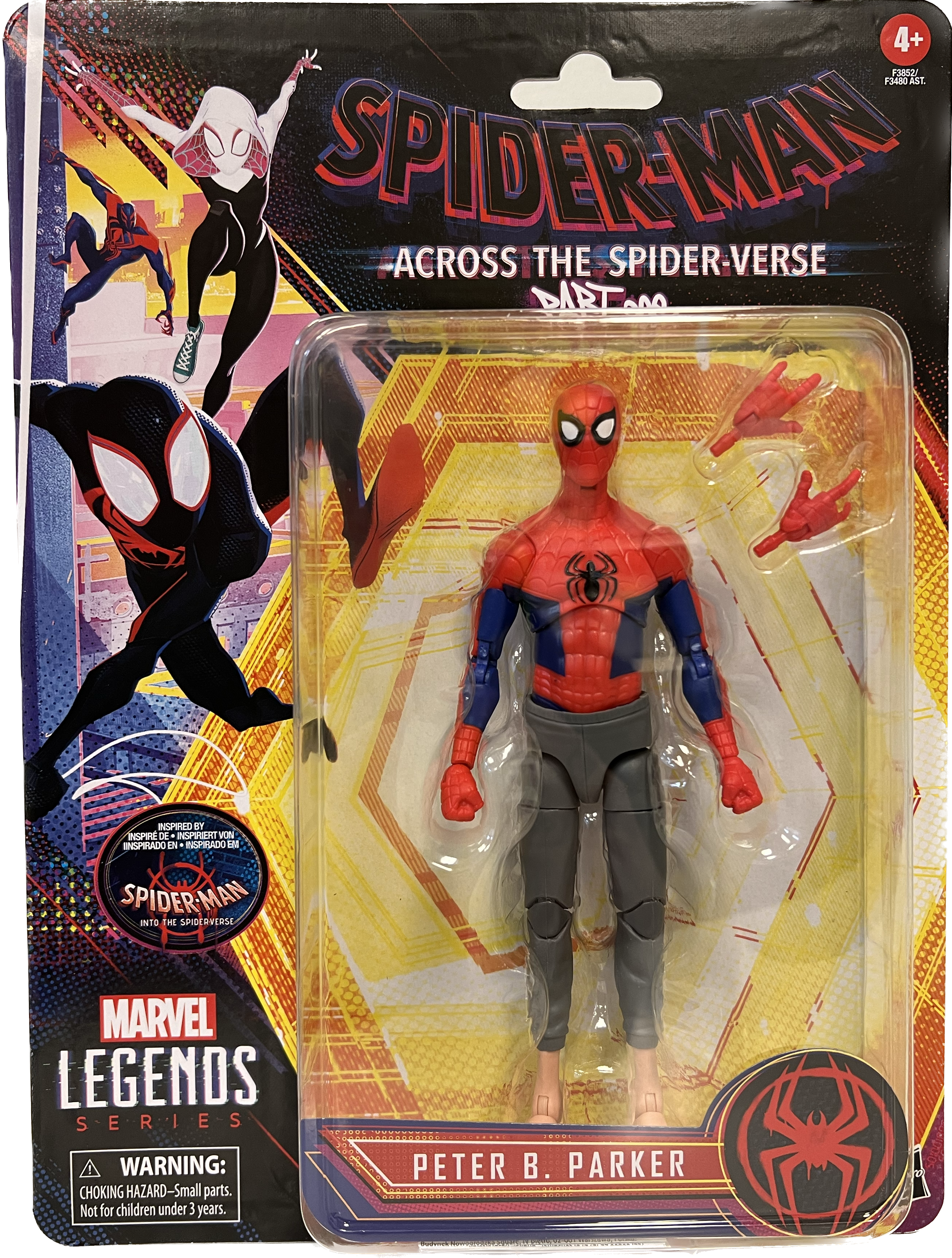 Spider-Man Across The Spider-Verse Marvel Legends Peter B. Parker