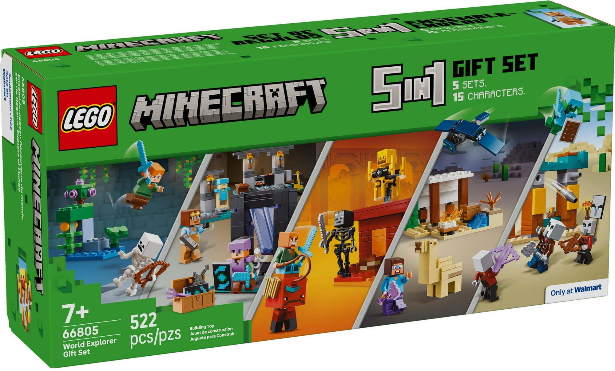 LEGO Minecraft 66805 World Explorer Gift Set