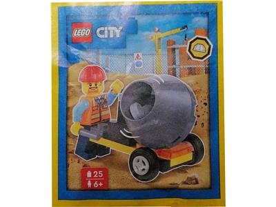 LEGO City 952403 Builder with Cement Mixer Paper Bag