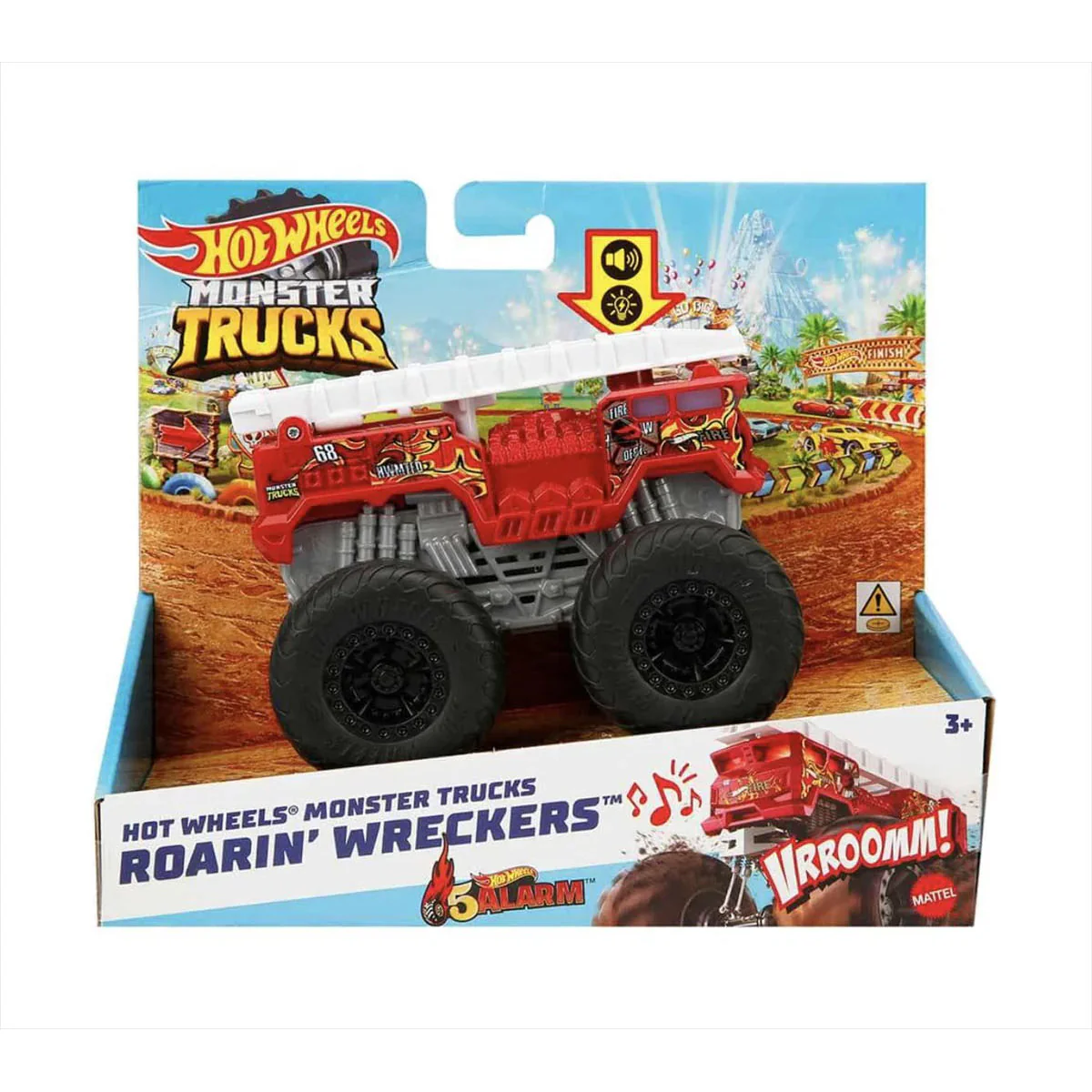 HWHDX60 Hot Wheels Roarin Wreckers 5 Alarm