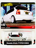 HWJCN65 Hot Wheels Premium 1:43 Honda Civic Type R EK9